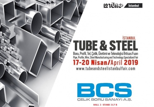 17-20 Nisan TUBE & STEEL 2019 