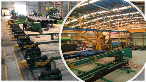 BCS Spiral Welded Pipe Factory